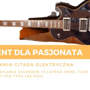 Prezent dla pasjonata – gitara elektryczna firmy VGS typu Les Paul