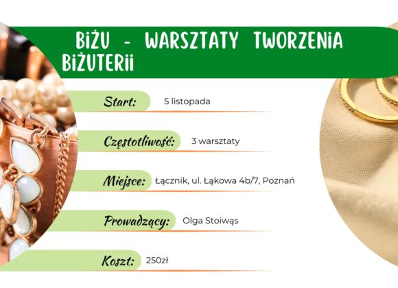 Biżu – warsztaty tworzenia biżuterii