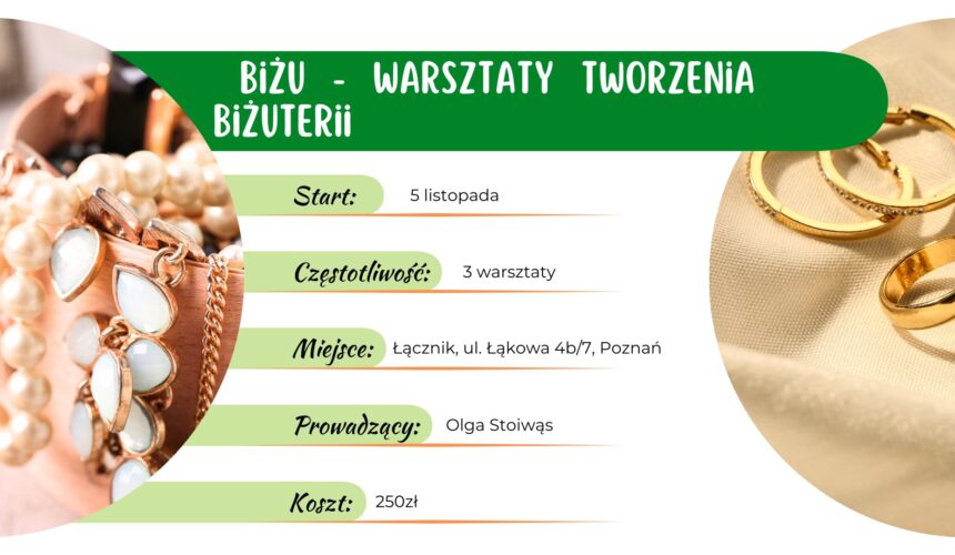 Biżu – warsztaty tworzenia biżuterii