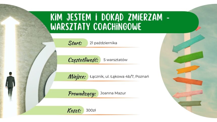 Kim jestem i dokąd zmierzam – warsztaty coachingu grupowego