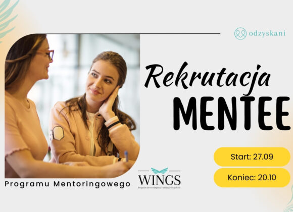 Rekrutacja do Programu Mentoringowego WINGS