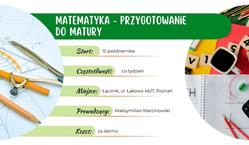 Matematyka – darmowe przygotowanie do matury podstawowej