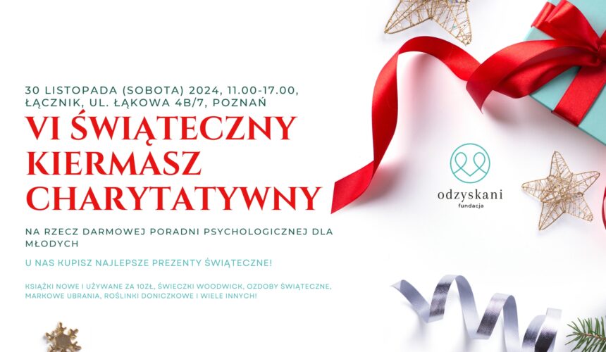 VI Świąteczny charytatywny kiermasz książek, świec i rękodzieła